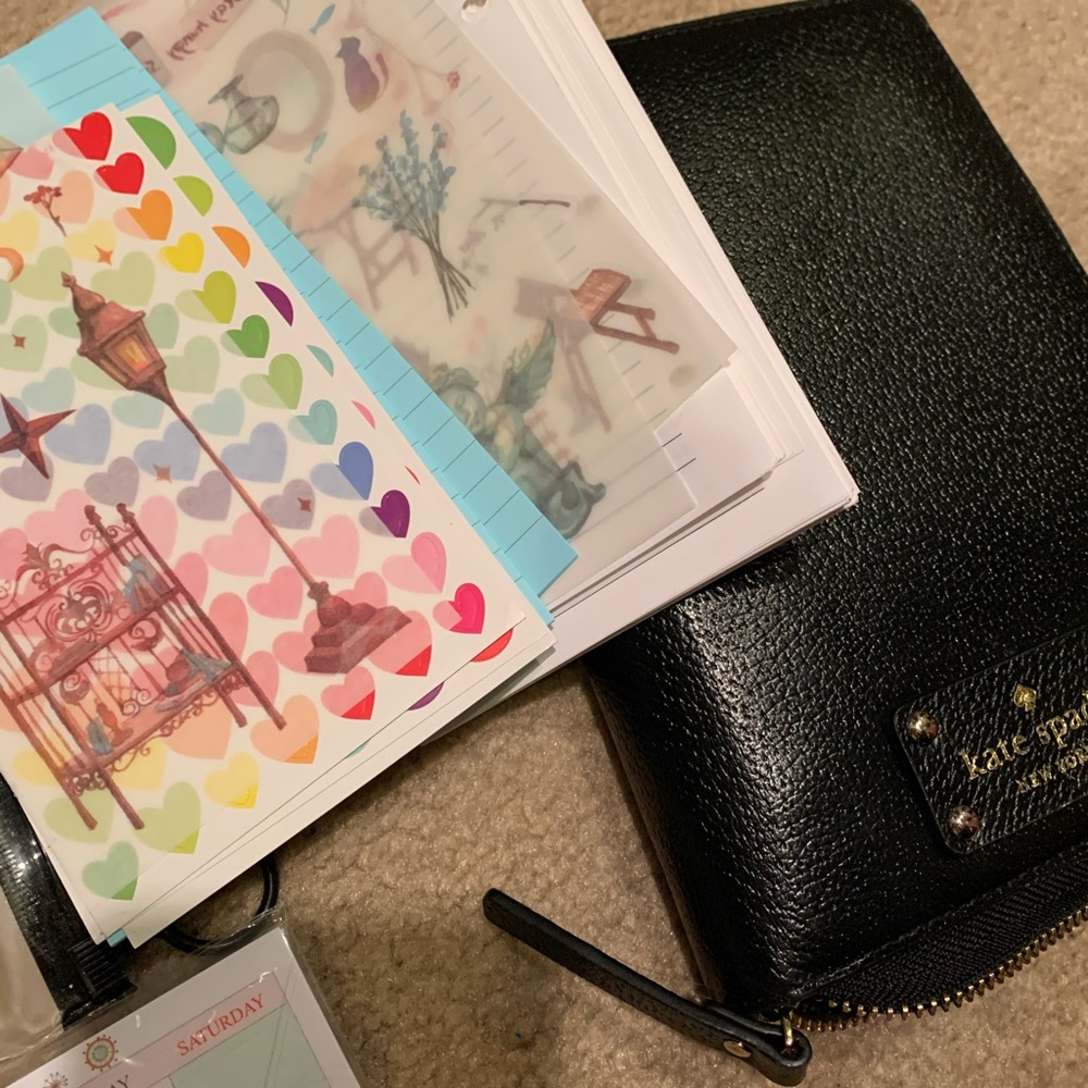 Kate Spade black planner agenda - Picture 6 of 7